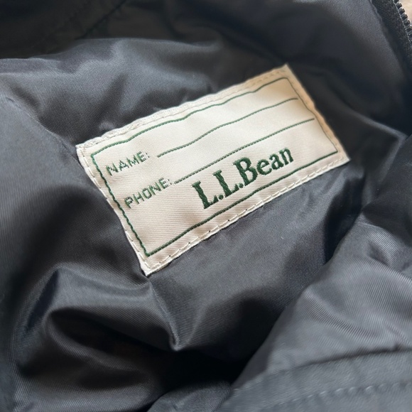 LL Bean Kids Size 5-6 Snowsuit Coveralls Black Thinsulate Insulation Winter Ware - Picture 8 of 9